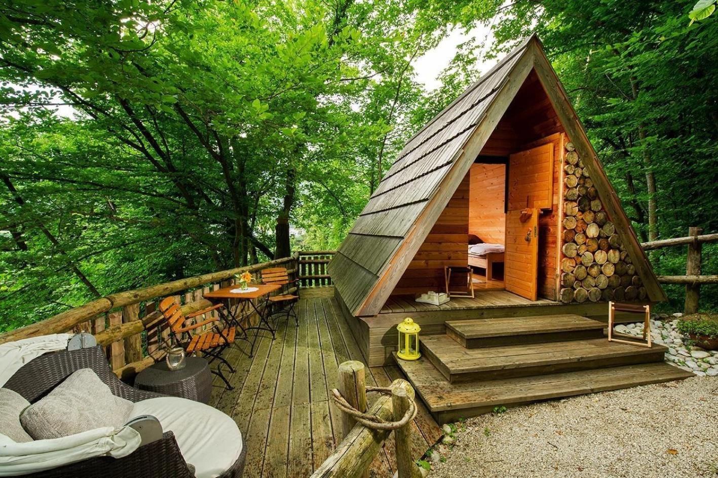Glamping Savinja Hotel Ljubno Ngoại thất bức ảnh