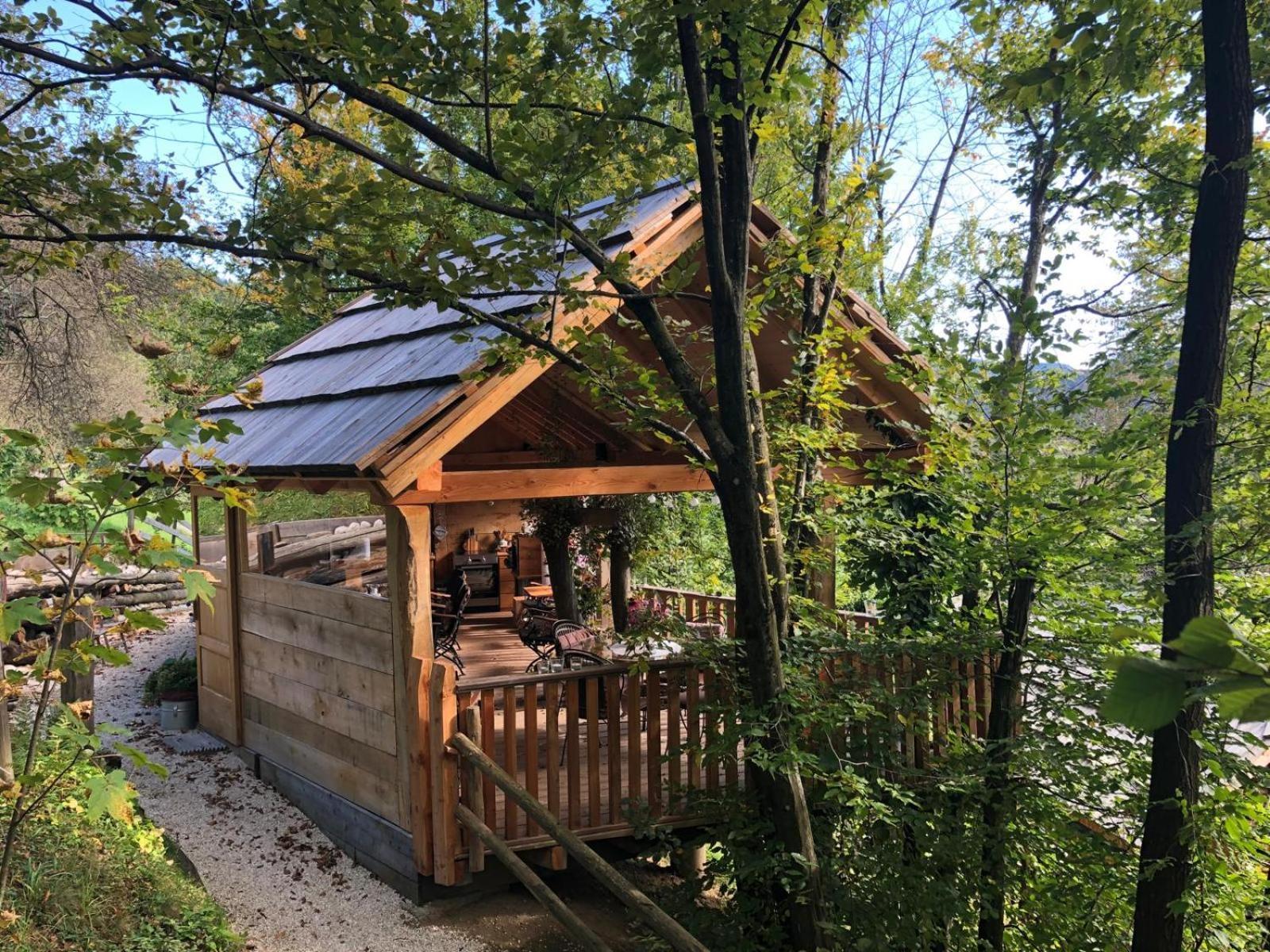 Glamping Savinja Hotel Ljubno Ngoại thất bức ảnh